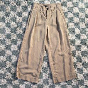 Banana Republic Wide Leg Tencell Trousers